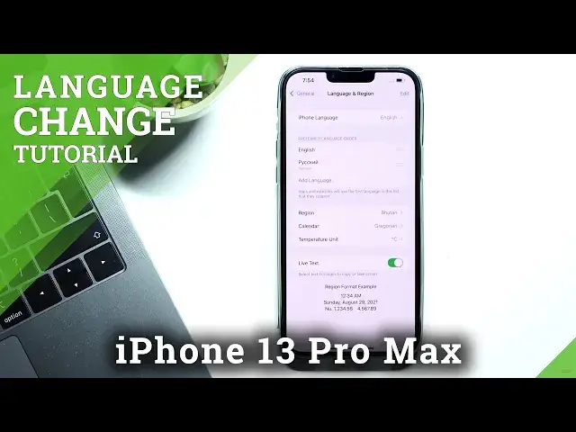 'Video thumbnail for iPhone 13 Pro Max – Change Language'