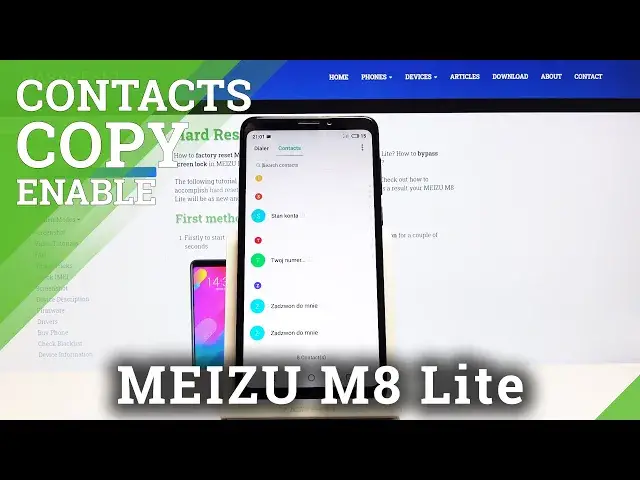 Video thumbnail for How to Import Contacts in MEIZU M8 Lite – Copy Contacts