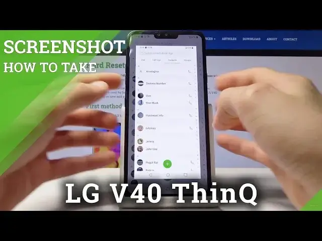 Video thumbnail for How to Take Screenshot in LG V40 ThinQ – Save & Share Screen