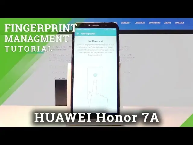 'Video thumbnail for How to Set Fingerprint on your Huawei Honor 7A – Screenlock Protection'