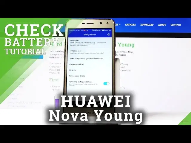 'Video thumbnail for How to Locate Battery Percentage in HUAWEI Nova Young – Battery Info'
