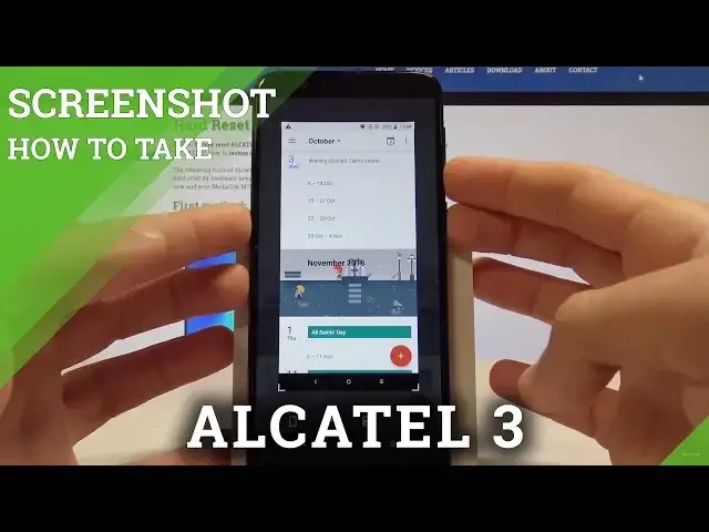 Video thumbnail for How to Take Screenshot on ALCATEL 3 - Capture Screen / Find Screenshot Folder