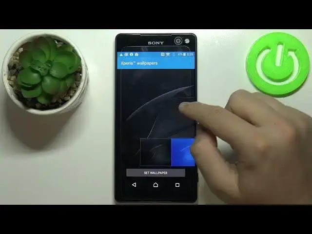 Video thumbnail for Lock Screen Wallpaper on SONY Xperia C5 - How to Change Lock Screen Style