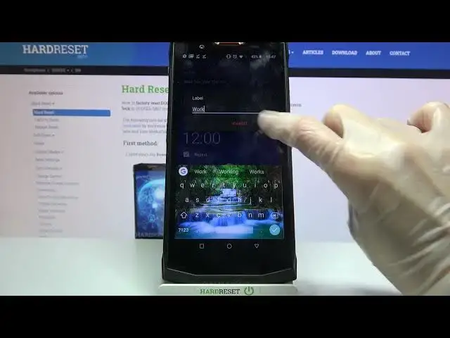 Video thumbnail for How to Set Up Alarm Clock on DOOGEE S80 – Alarm Settings