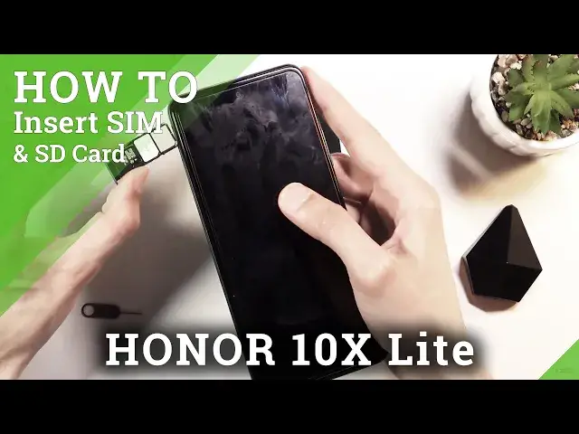 Video thumbnail for How to Insert SIM &  SD Card in HONOR 10X Lite – Activate Network Connection & External Storage