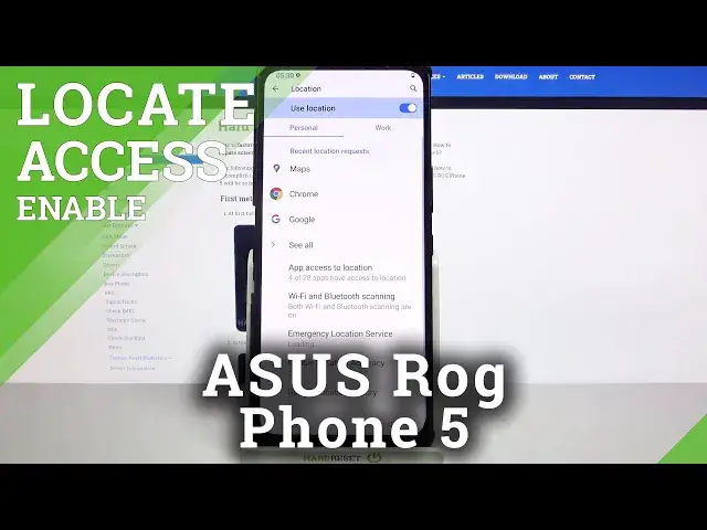 'Video thumbnail for How to Turn Off Device Location in ASUS Rog Phone 5 – Disable Location'