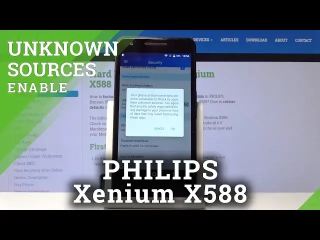 Video thumbnail for How to Enable Unknown Sources in PHILIPS Xenium X588 - Allow App Installation