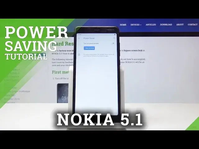 Video thumbnail for How to Enable Power Saver in NOKIA 5.1 - Extend Battery Life