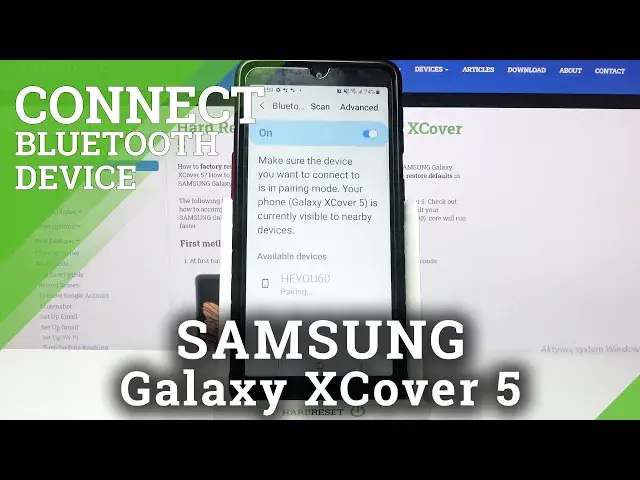 'Video thumbnail for How to Pair Bluetooth Device with SAMSUNG Galaxy XCover 5 – Bluetooth Connection'