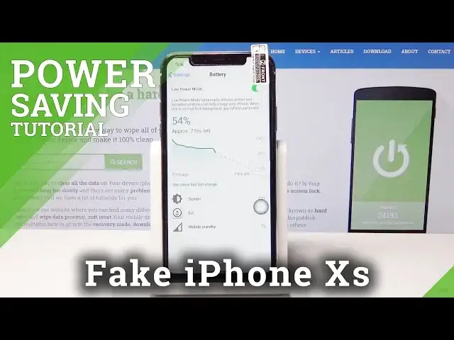 'Video thumbnail for Low Power Mode in Fake iPhone Xs - Save Battery Life'