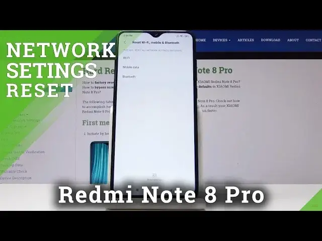 'Video thumbnail for How to Reset Network Settings in XIAOMI Redmi Note 8 - Restore Default Network Config'