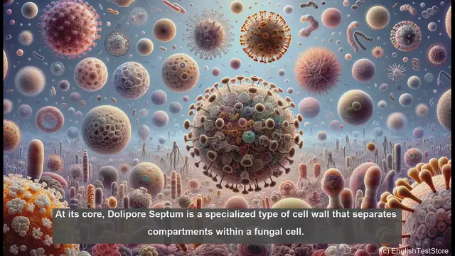 Video thumbnail for Dolipore septum in biology - meaning, definition and examples