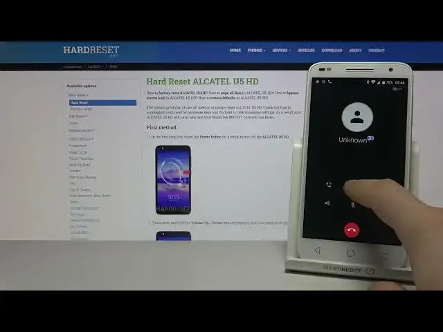 Video thumbnail for Alcatel U5 HD - Incoming Call & Call Options Presentation