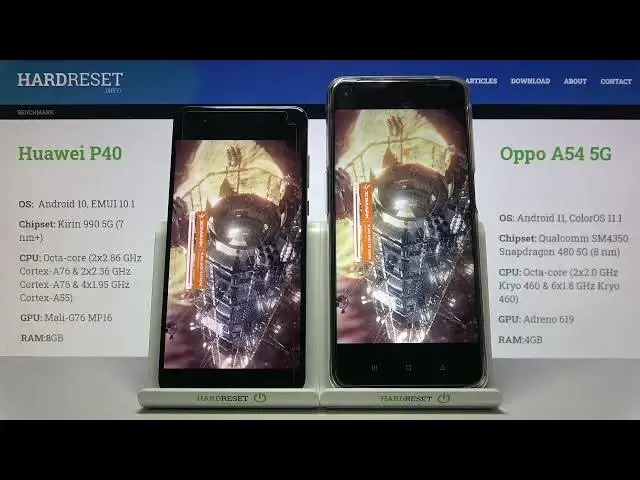 'Video thumbnail for Huawei P40 vs Oppo A54 5G - Sling Shot Extreme by 3DMark | Test'