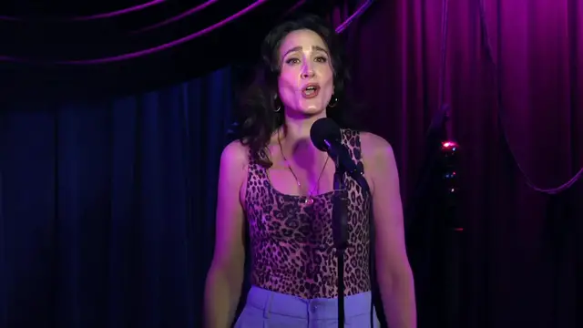 'Video thumbnail for Exclusive: Watch Dee Roscioli Have a Breakdown Singing DEATH BECOMES HER's 'Falling Apart''