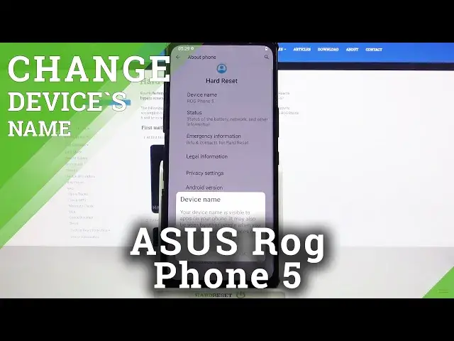 'Video thumbnail for How to Change Device Name in ASUS Rog Phone 5 – Rename Device'