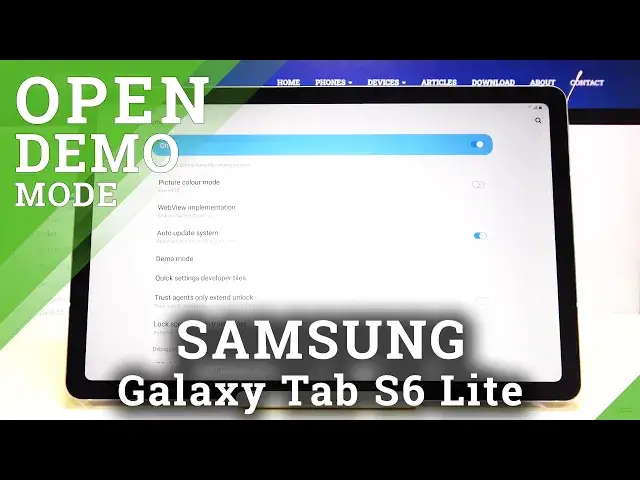 'Video thumbnail for DEMO MODE in SAMSUNG Galaxy Tab S6 Lite – Kiosk / Floor Mode'