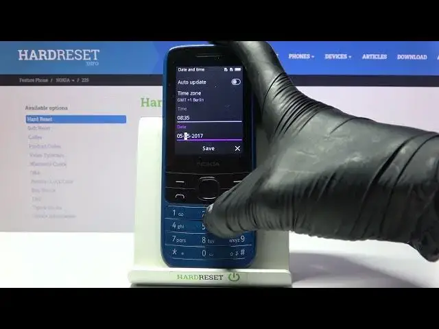 Video thumbnail for How to Set Up Date and Time in NOKIA 225 4G - Clock Settings