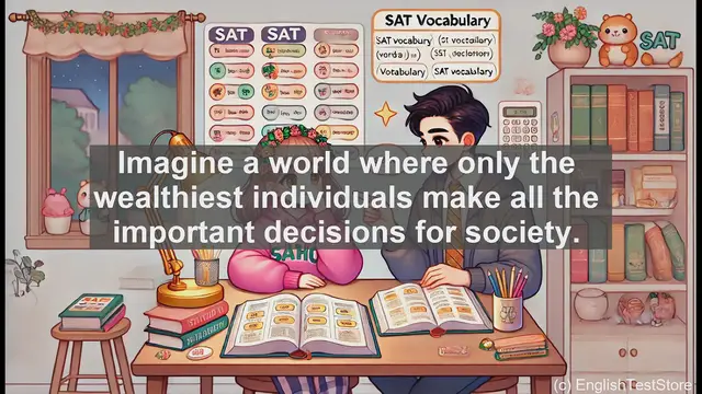Video thumbnail for 5000 Must Know SAT Vocabulary - SAT Vocabulary: Understanding Plutocracy