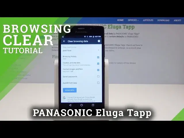 Video thumbnail for Delete Browser History in PANASONIC Eluga Tapp - Clear Browser Data