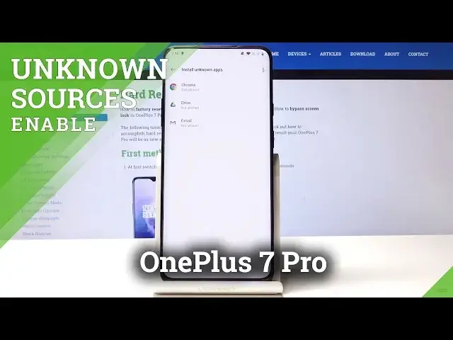 'Video thumbnail for How to Allow Unknown Sources in OnePlus 7 Pro - Enable Installation Apps'