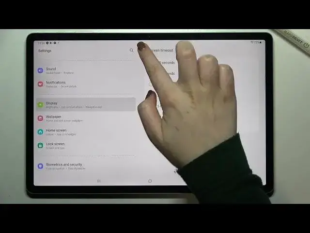'Video thumbnail for How to Change Screen Timeout in SAMSUNG Galaxy Tab S7 FE – Find Blackout Option'