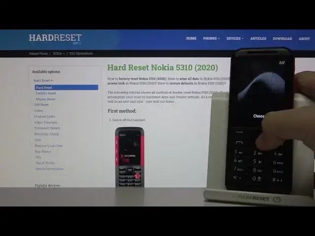 Video thumbnail for How to Find Wallpapers in NOKIA 5310 (2020) - Change Wallpaper