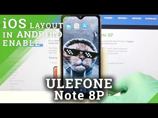 'Video thumbnail for iOS Launcher – ULEFONE Note 8P and Apple Layout'