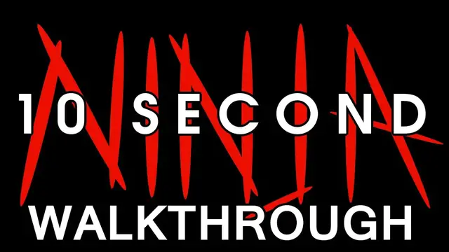 Video thumbnail for Ten Second Ninja: All Stars Walkthrough