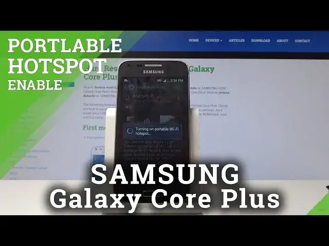 'Video thumbnail for How to Create Portable Hotspot in SAMSUNG Galaxy Core Plus - Share Wi-Fi'