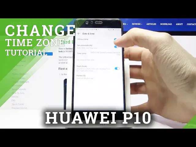 'Video thumbnail for How to Change Date & Time in HUAWEI P10 – Time Settings'