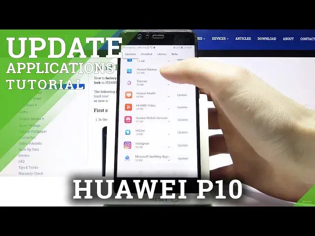 Video thumbnail for How to Update Apps in HUAWEI P10 – Download Newest App Version