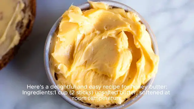 Video thumbnail for Honey butter recipe