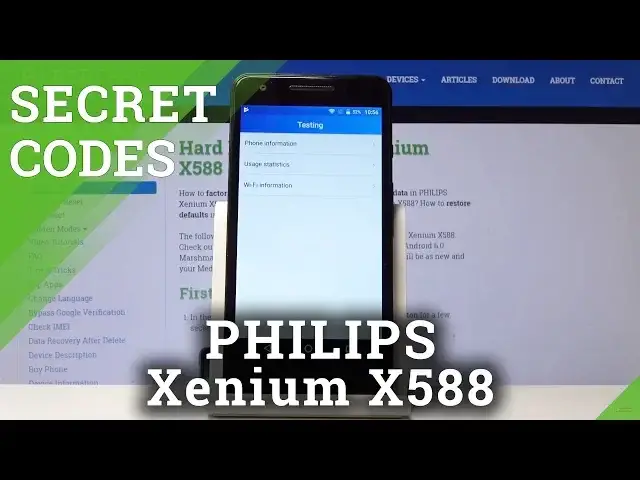 Video thumbnail for Secret Codes for PHILIPS Xenium X588 - Android Codes / Hidden Mode