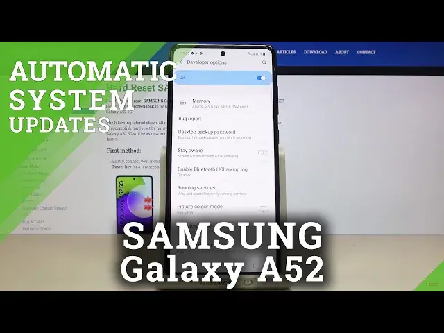 'Video thumbnail for How to Enable Auto System Update in SAMSUNG Galaxy A52 – Overnight Update'