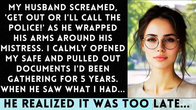 'Video thumbnail for My Husband Said Leave Now Or I'll Call Police I Calmly Showed Him What I'd Been Preparing For'