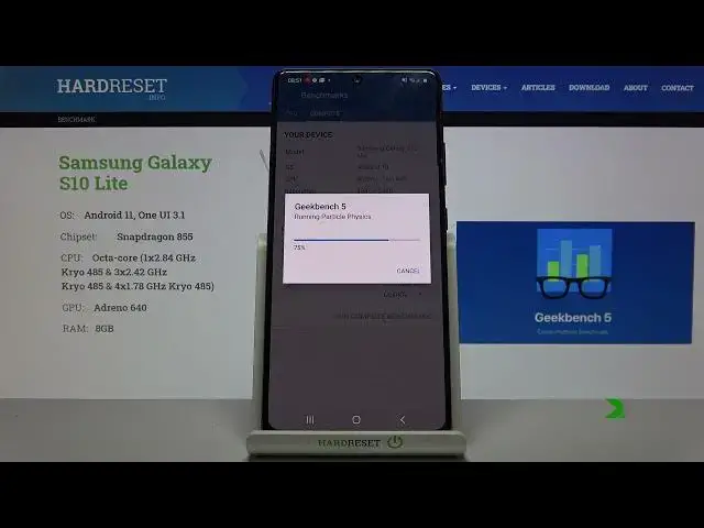'Video thumbnail for Samsung Galaxy S10 Lite - Geekbench 5 GPU OpenCL'