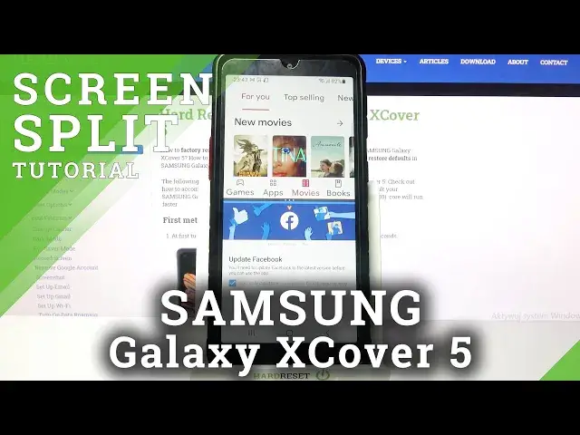 'Video thumbnail for How to Split Screen in SAMSUNG Galaxy XCover 5 – Dual Screen Mode'