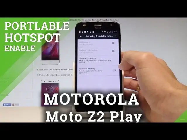 'Video thumbnail for How to Enable Portable Hotspot on MOTOROLA Moto Z2 Play |HardReset.info'