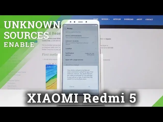 'Video thumbnail for How to Enable Unknown Sources in XIAOMI Redmi 5 - Allow App Installation'