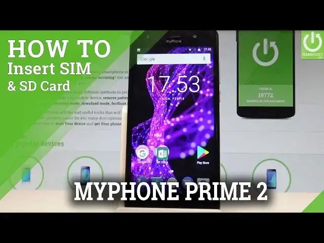 Video thumbnail for How to Insert SIM and SD card in myPhone Prime 2 |HardReset.info