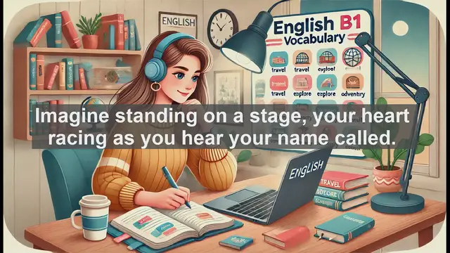 Video thumbnail for 2500 Must Know CEFR B1 Vocabulary - Understanding 'Award': A B1 English Vocabulary Lesson