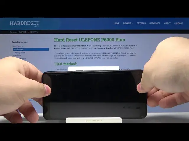 Video thumbnail for How to Insert SIM & SD Card in ULEFONE P6000 Plus - Set Up Nano SIM Card