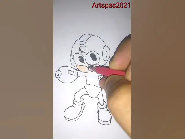 Video thumbnail for Mega man estilo Cuphead #shorts