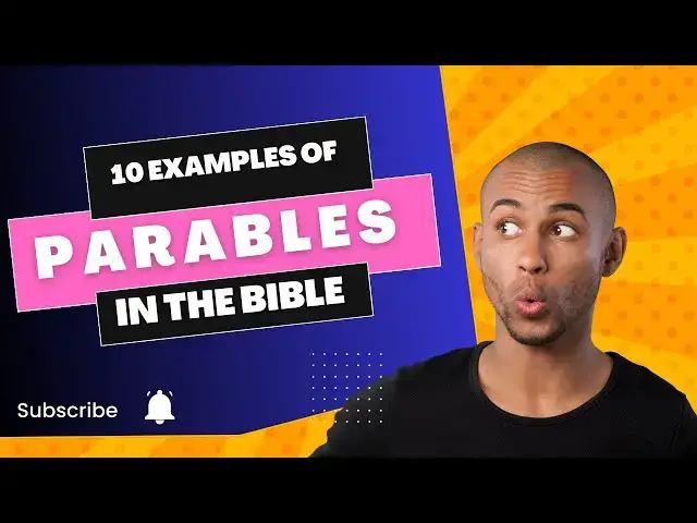 Video thumbnail for 10 Examples of Parables in the Bible
