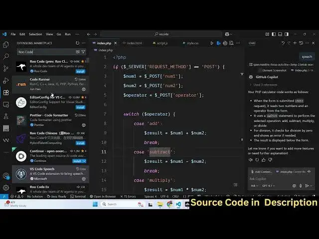 Video thumbnail for How to Integrate Voice Speech to Text Recognition in Github Copilot in VSCode IDE