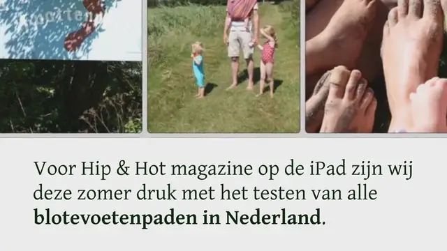 Video thumbnail for Blotevoetenpad Opende: