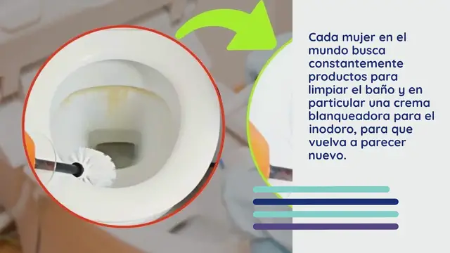Video thumbnail for Crema blanqueadora casera para el baño, mejor que la lejía: adiós a las manchas