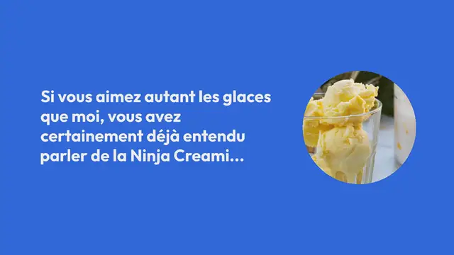 Video thumbnail for Test de la machine à glace Ninja Creami
