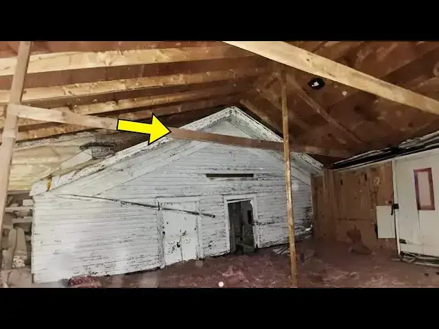 'Video thumbnail for Woman Finds Complete House In Attic Of New Home – Then She Takes A Look Inside'